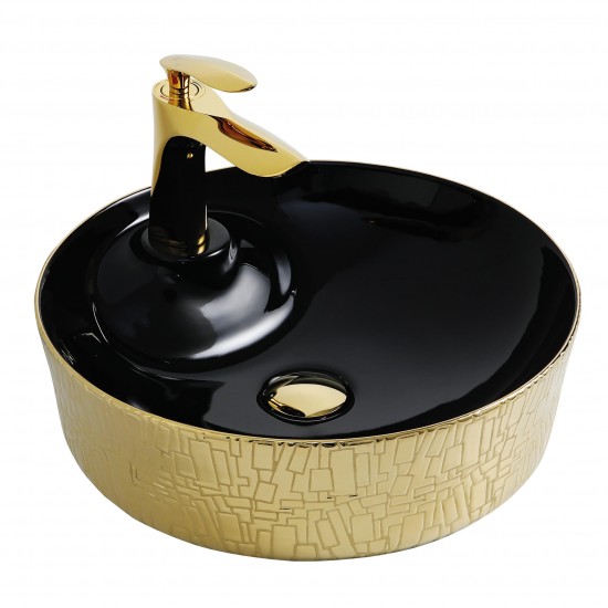 Paluci Tesla Black Gold Lavabo