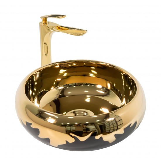 Paluci Zeno Black Gold Lavabo