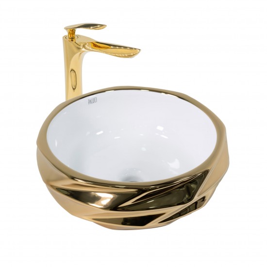 Paluci Nora White Gold Lavabo