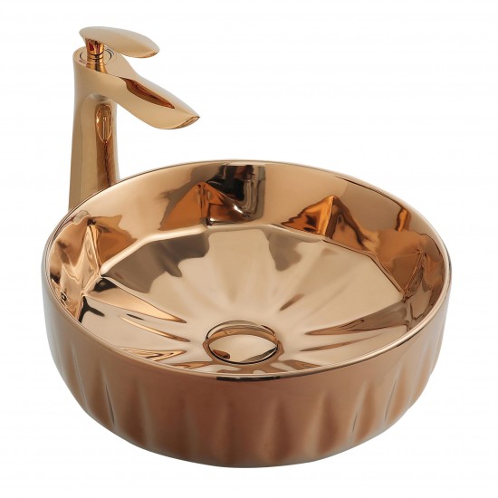 Paluci İzmir Rose Gold Lavabo