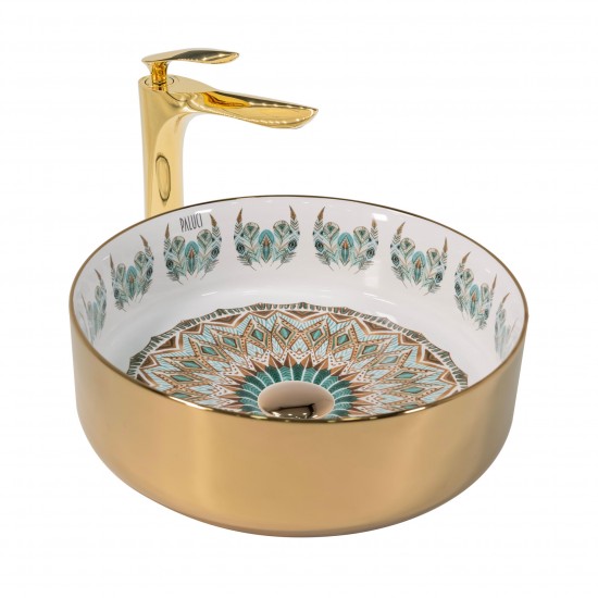 Paluci Roza White Gold Lavabo