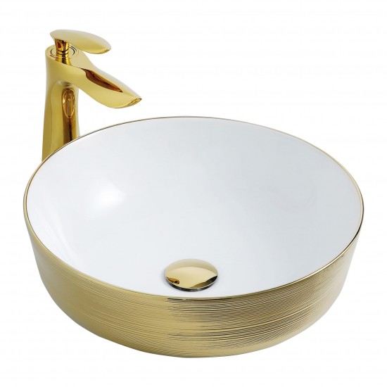 Paluci Twist Gold Lavabo