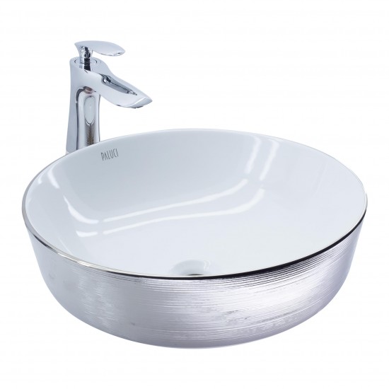 Paluci Twist Silver Lavabo 