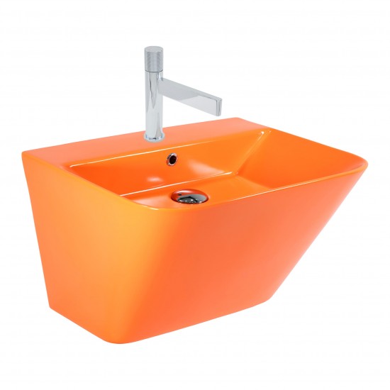 Paluci Vella Orange Monoblock Lavabo