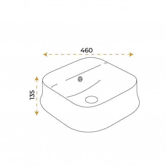 Paluci Simay Plus White Lavabo 