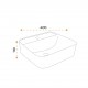 Paluci Anka White Small Lavabo