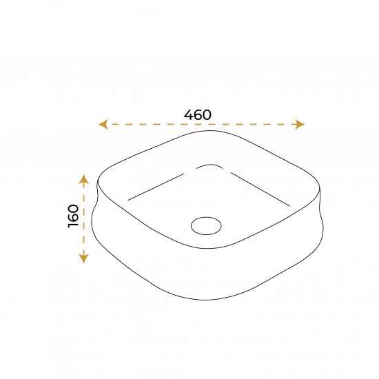 Paluci Simay White Lavabo